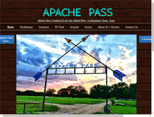 Tablet Screenshot of apachepass.com